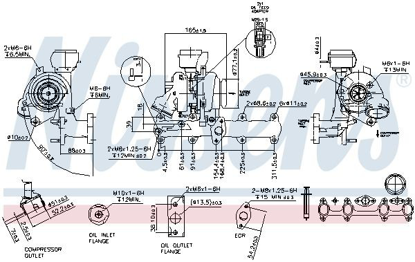 93181 Nissens Turbina
