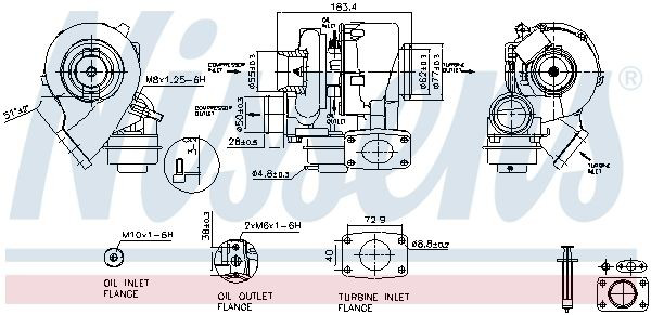 Turbina 93202 Nissens