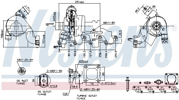  Turbina Jaguar X-type 