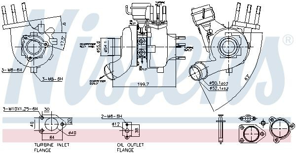 93228 Nissens Turbina