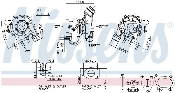 93233 Nissens Turbina