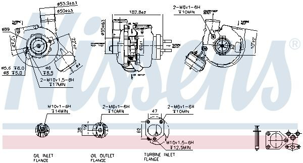 93245 Nissens Turbina