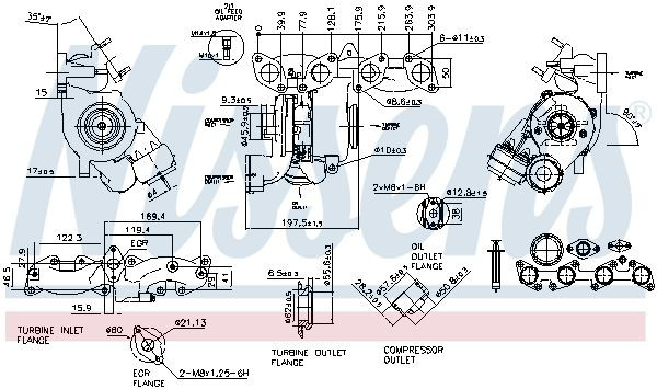 Turbina 93253 Nissens