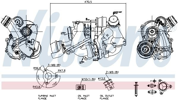 93310 Nissens Turbina