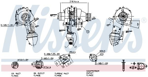  Turbina Opel Astra 