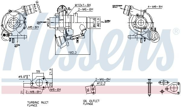 93426 Nissens Turbina