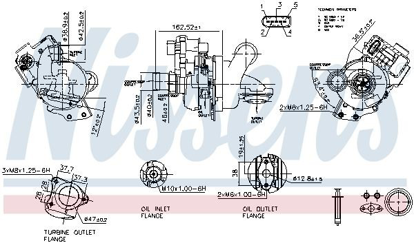 Do koszyka Turbina Ford Connect TOURNEO PU2