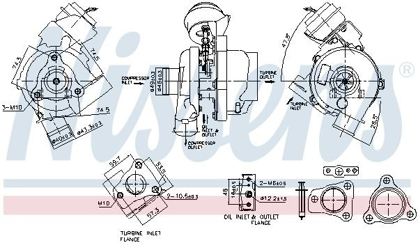 Turbina Hyundai I40 I sedana (VF) (2012 - 2019) cena, od 449,91 USD