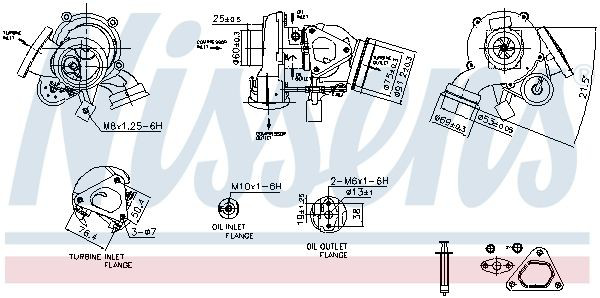 Do koszyka 93527 Nissens Turbina