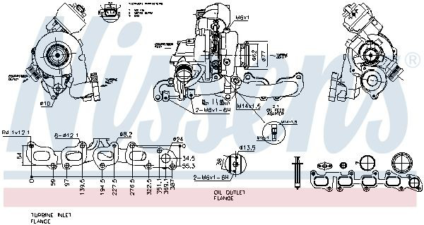 Do koszyka 93546 Nissens Turbina