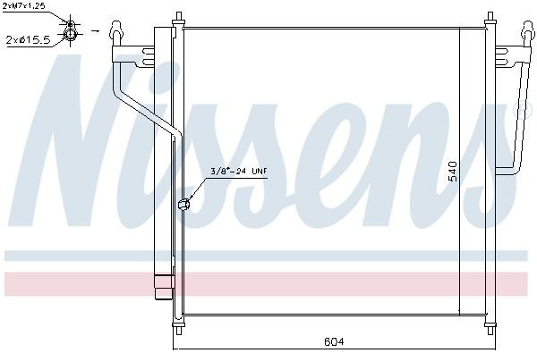 Chłodnica klimatyzacji Nissan Armada SUV (TA60) (2003 - 2026) cena, od 115,93 USD