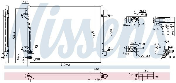 940864 Nissens Chłodnica klimatyzacji