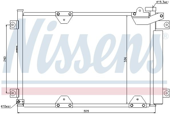 Chłodnica klimatyzacji Nissens 94892 cena, od 100,45 USD