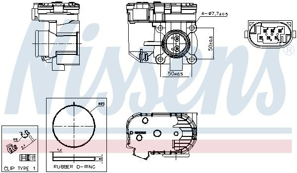 Przepustnica, komplet Smart FORTWO coupe (450) (2004 - 2007) cena, od 71,18 USD