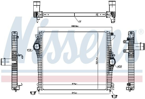 Chłodnica intercoolera Alfa Romeo Giulia sedana (952) (2015 - 2026) cena, od 244,98 USD