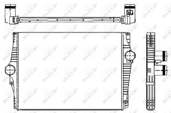 30250 NRF Chłodnica intercoolera
