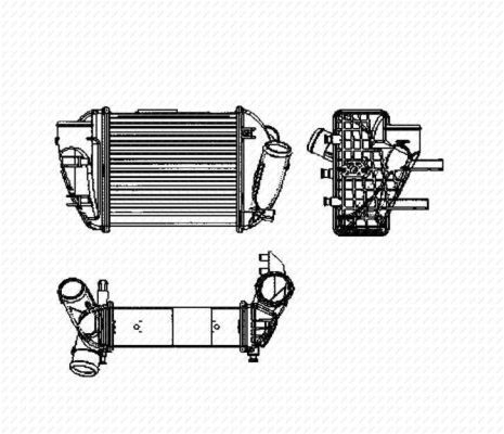 30755 NRF Chłodnica intercoolera