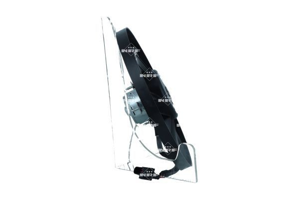 Do koszyka 47204 NRF Wentylator elektryczny układu chłodzenia kompletny (silnik+wirnik)