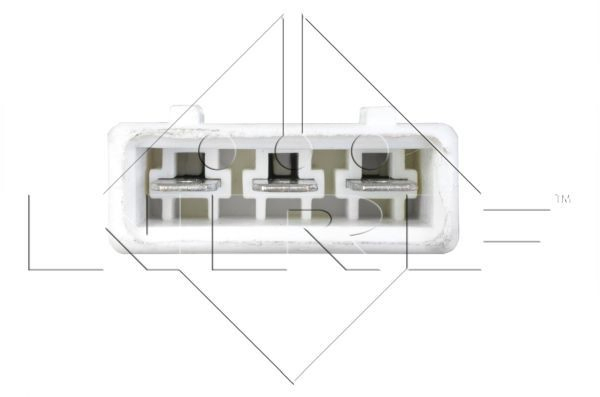 Wentylator elektryczny układu chłodzenia kompletny (silnik+wirnik) 47414 NRF
