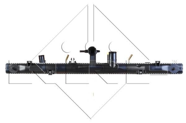 Chłodnica silnika NRF 58611 cena, od 166,73 USD
