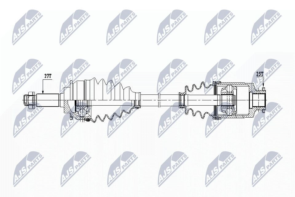 Półoś napędowa przednia Subaru Impreza II sedana (GD) (1999 - 2009) cena, od 120,57 USD