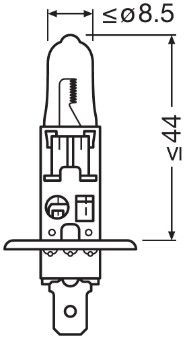 64150ULT Osram Żarówka halogenowa