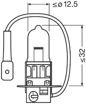 64151 Osram Żarówka halogenowa