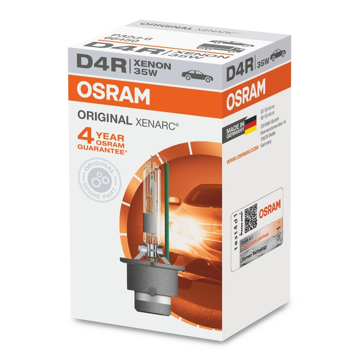 Żarówka ksenonowa Osram 66450 cena, od 48,84 USD