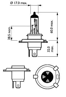 Żarówka halogenowa 12342LLECOS2 Philips