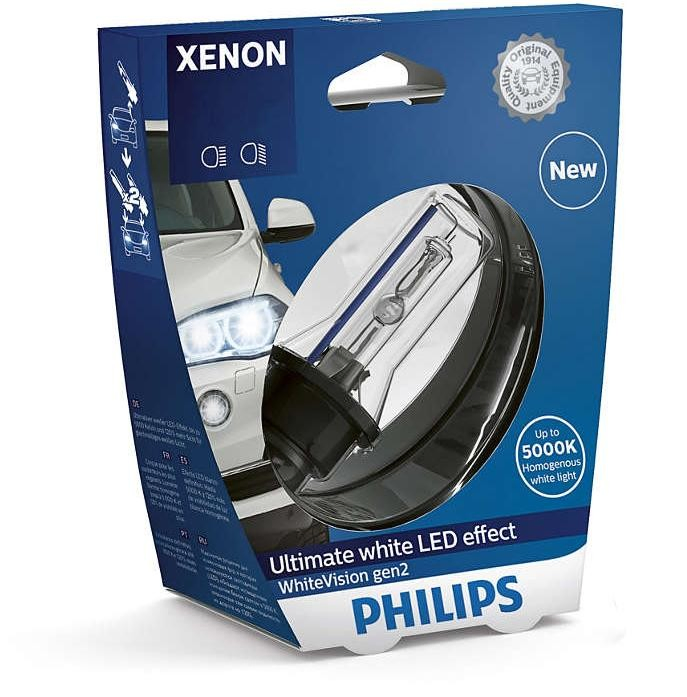 Żarówka ksenonowa Philips 85126WHV2S1 cena, od 26,22 USD