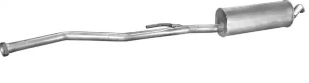 Tłumik, tylna część do BMW 5  E34