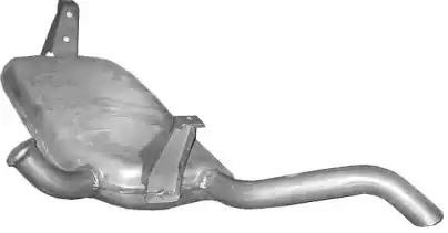Tłumik, tylna część do Renault Laguna II KG0, KG1