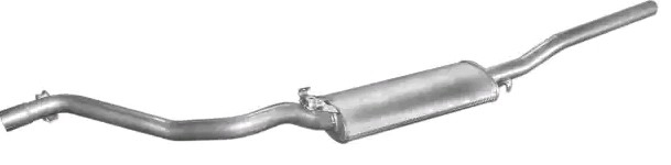 30115 Polmostrow Tłumik, tylna część