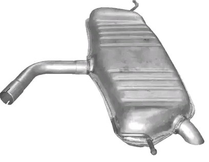 Tłumik, tylna część do Volkswagen Touran I 1T1, 1T2