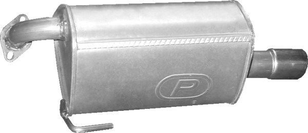 Tłumik, tylna część Subaru Outback III kombi (B13, BP) (2003 - 2009) cena, od 72,11 USD