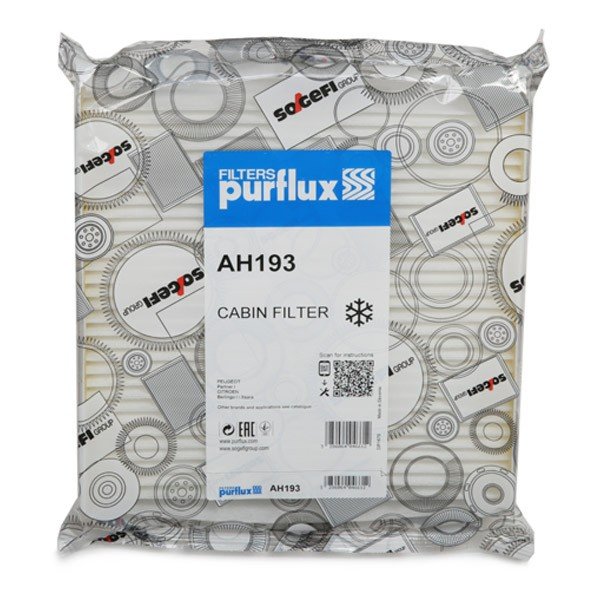 Filtr kabiny AH193 Purflux