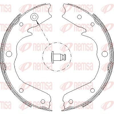 Klocki hamulca ręcznego Opel Monterey A SUV (UBS) (1991 - 1998) cena, od 43,22 USD