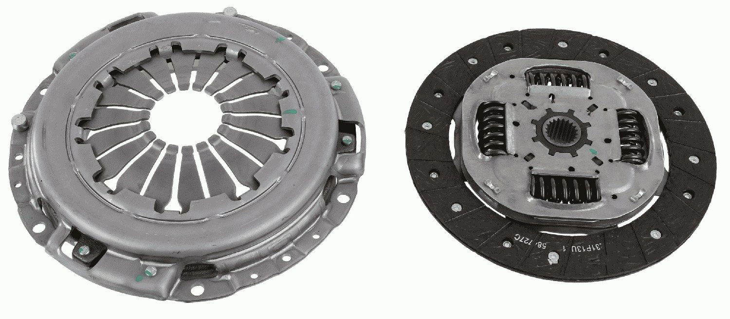 55261925 Fiat/Alfa/Lancia Zestaw sprzęgła (3 części)