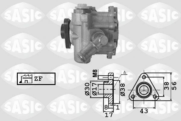 Do koszyka Pompa wspomagania hydraulicznego kierownicy BMW 3  E36