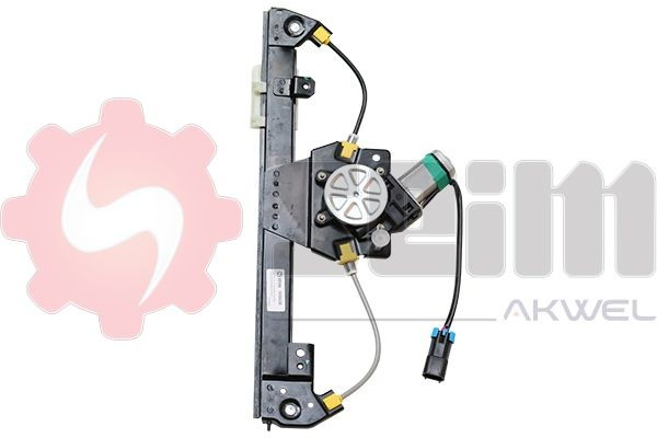  Mechanizm podnoszenia szyby drzwi przednich lewych Fiat 500 