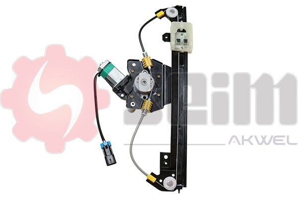 Mechanizm podnoszenia szyby drzwi przednich lewych Fiat 500 hatchback (312) (2007 - 2026) cena, od 70,18 USD