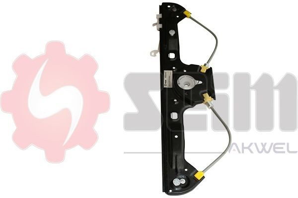 Do koszyka Mechanizm podnoszenia szyby drzwi przednich lewych Fiat Fiorino  225