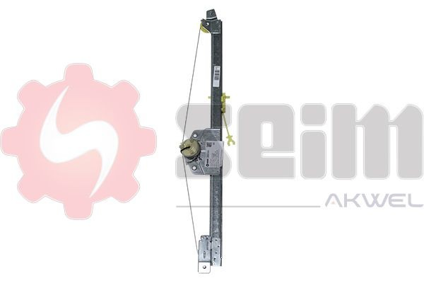 Mechanizm podnoszenia szyby drzwi przednich lewych Citroen C3 Picasso