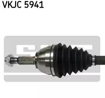 Do koszyka VKJC5941 SKF Półoś napędowa przednia lewa