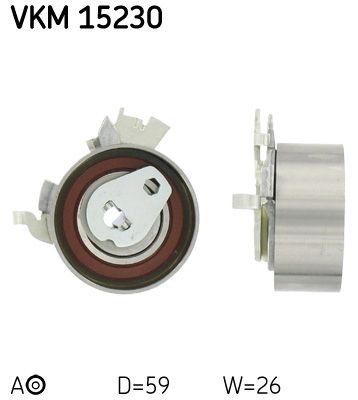 VKM15230 SKF Rolka napinacza paska rozrządu