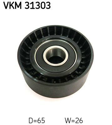 Rolka prowadząca, kierunkowa paska napędowego SKF VKM31303