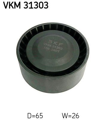 VKM31303 SKF Rolka prowadząca, kierunkowa paska napędowego