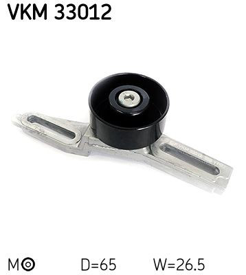 Do koszyka VKM33012 SKF Rolka napinacza paska napędowego