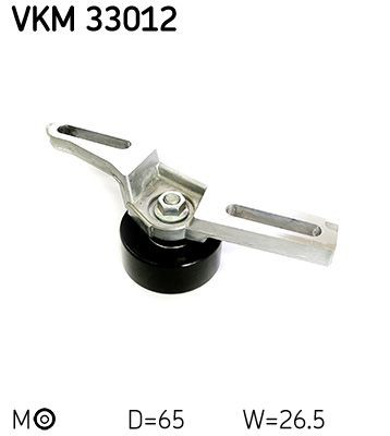 Rolka napinacza paska napędowego SKF VKM33012 cena, od 27,46 USD