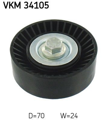 VKM34105 SKF Rolka prowadząca, kierunkowa paska napędowego